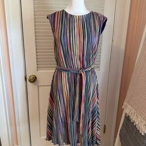 Multicolor Striped Dress